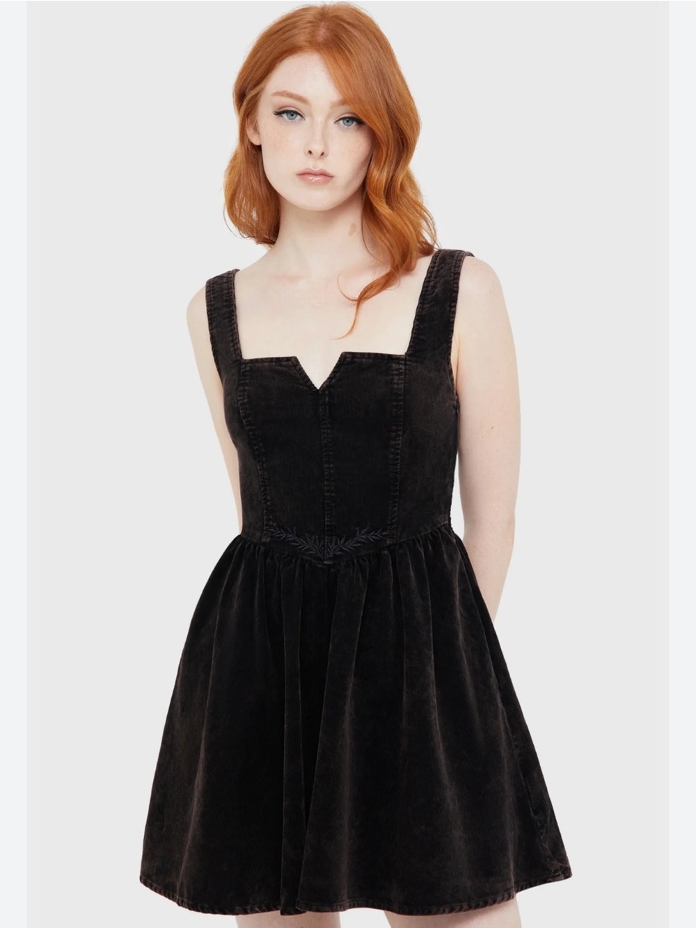 Killstar Elderroot Mini Brown Dress